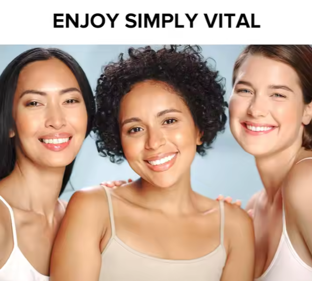 Crema hidratante facial con colágeno SIMPLY VITAL