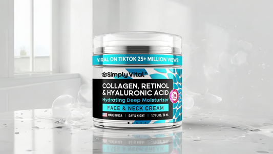 Crema hidratante facial con colágeno SIMPLY VITAL