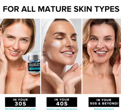 Crema hidratante facial con colágeno SIMPLY VITAL